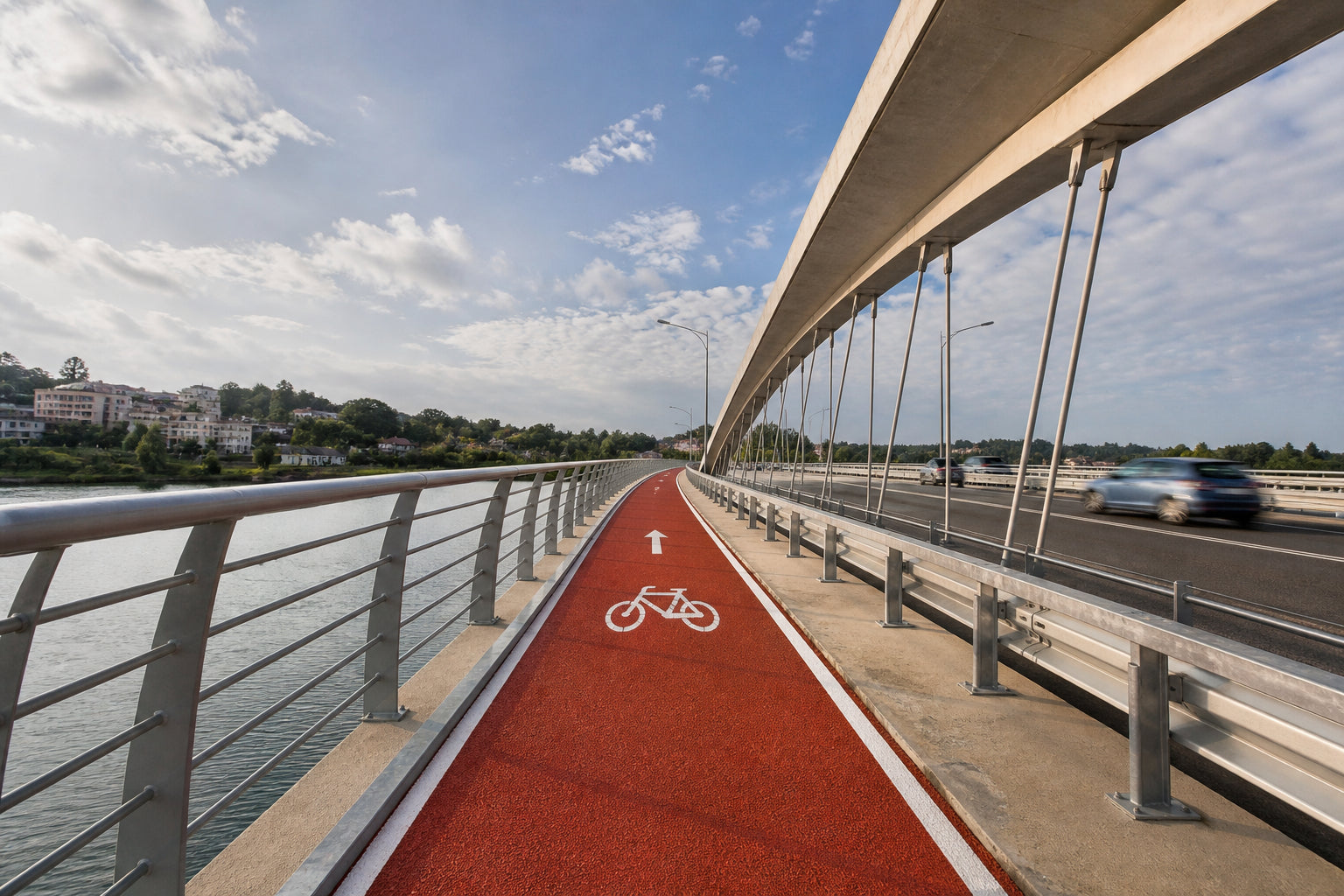 Bridge Cycle-Lane Corridor