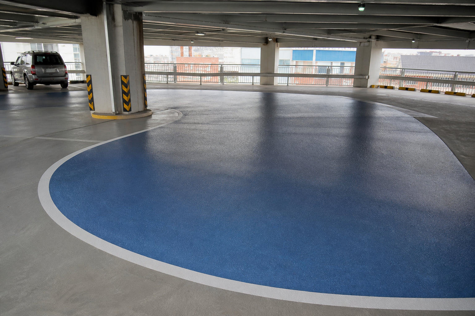 Tight Turns, Better Grip: Surfacing for Multi-Storey Car Parks