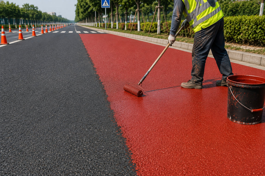 Can Colored Surfacing Be Applied Over Existing Asphalt?