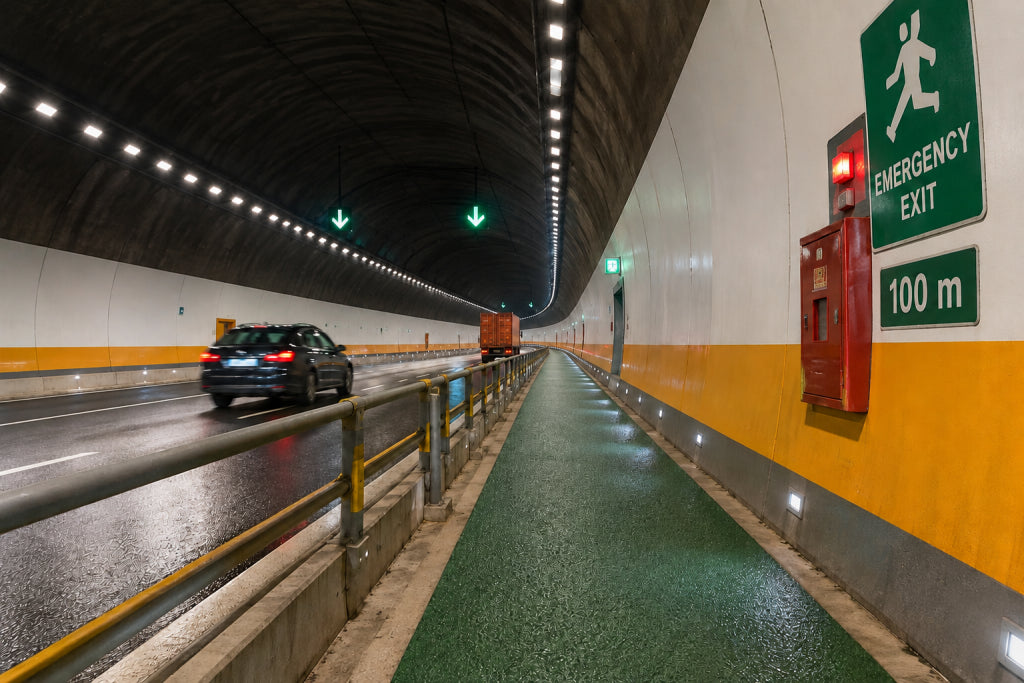 Why Anti‑Slip Surfacing Is Critical for Tunnel Emergency Walkways