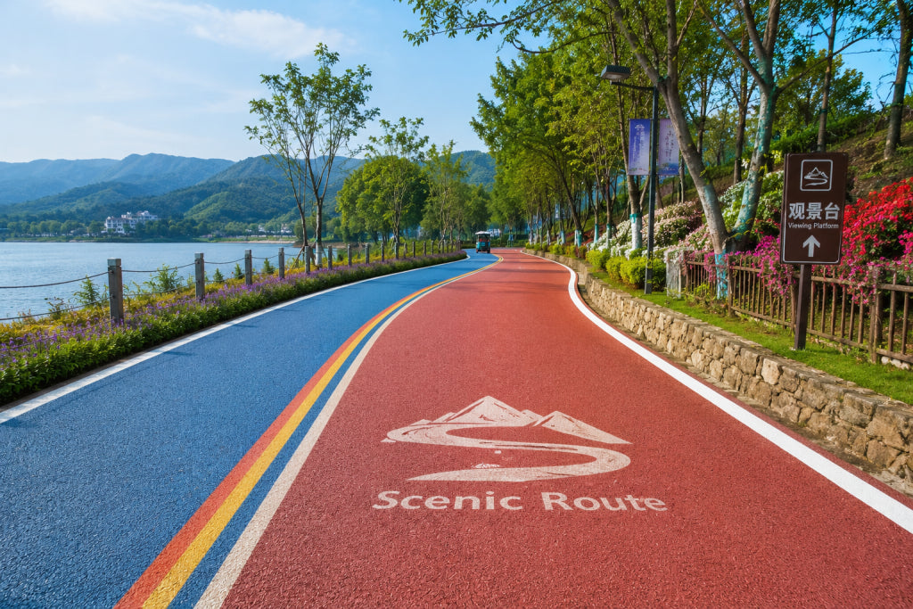 Colored Scenic Surfacing