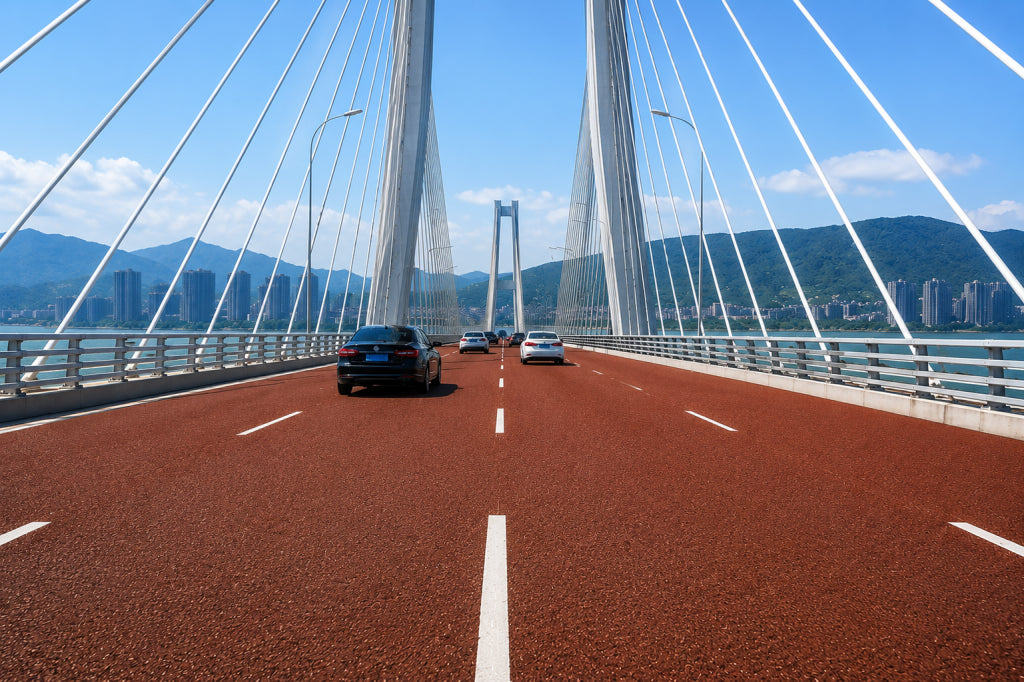 Anti‑Slip Protective Surfacing for Bridge Deck Traffic Lanes