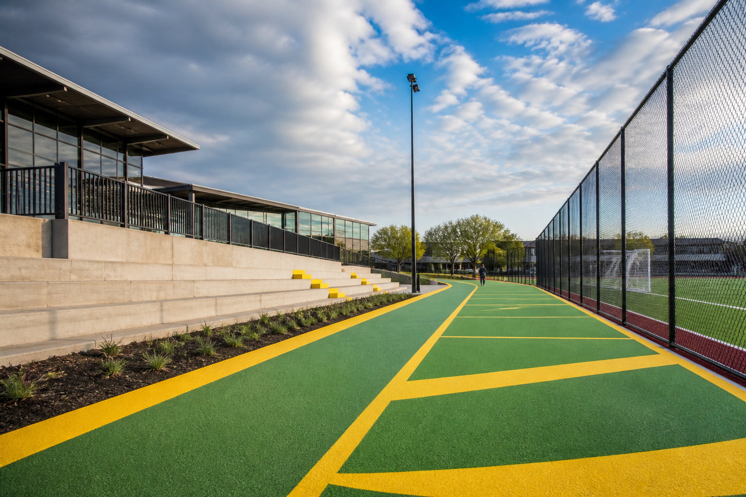 School Sports Ground Surfacing: Durable, Safe and Colorful