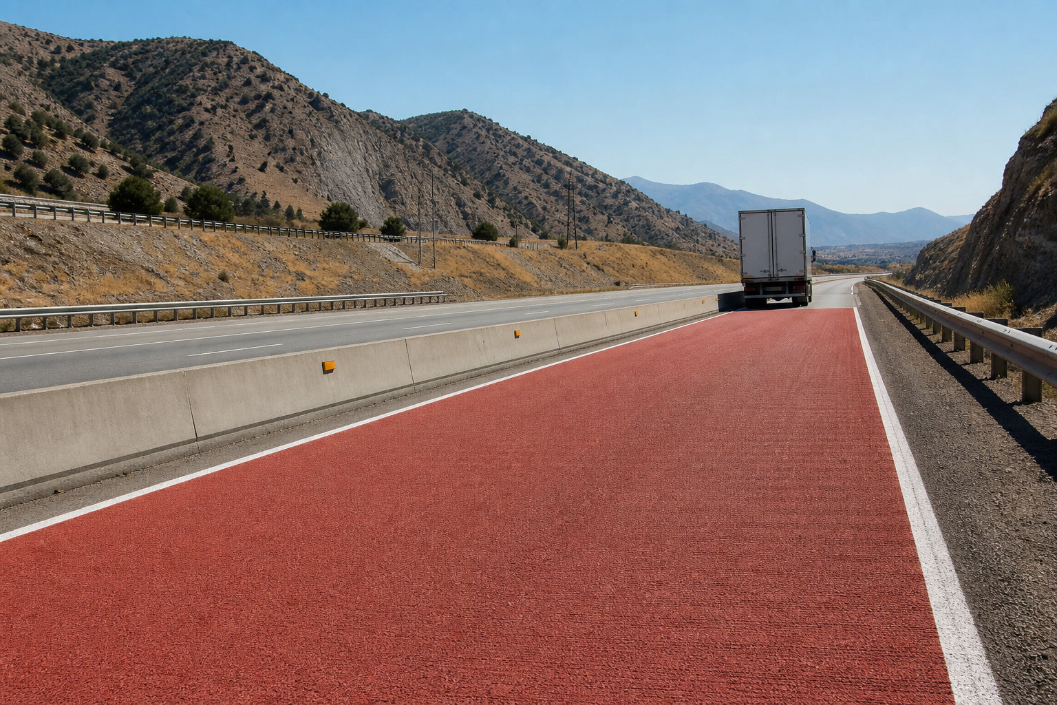 What Pavement Material Works Best for Highway Heavy‑Vehicle Deceleration Lanes?
