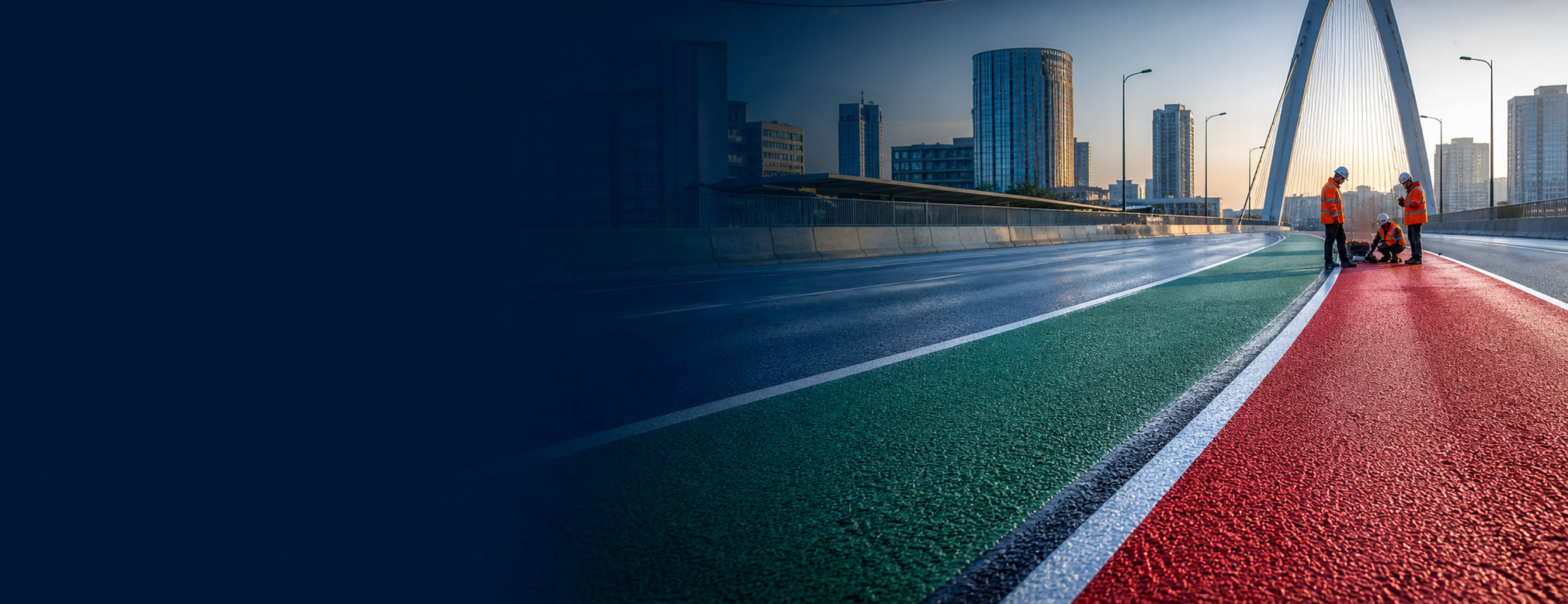 Technical insights for colored anti-skid surfacing