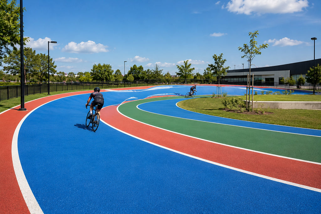 Colored Anti-Slip Surfacing for Sports &amp; Recreation Areas