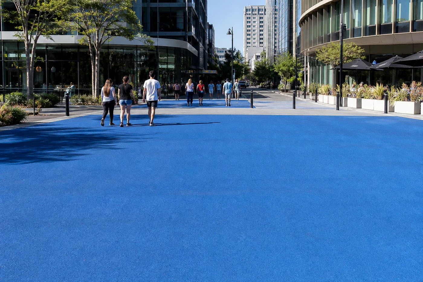 Pedestrian safety zones